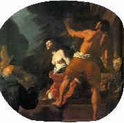 PRETI, Mattia, Beheading of St. Catherine ag